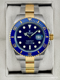 2021 Rolex Submariner "Bluesy" 41mm 126613LB Two-Tone Blue Dial