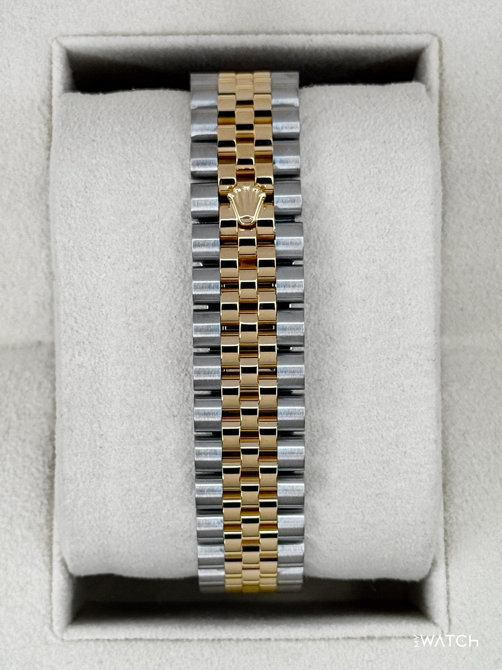 2021 Rolex Datejust 31mm 278273 Two-Tone Jubilee Dark Grey Diamond Dial