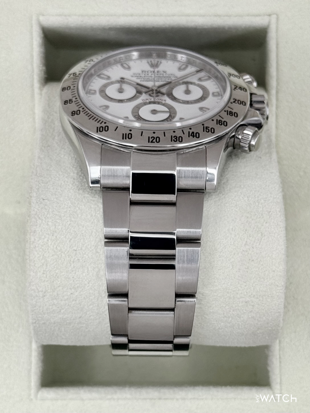 2013 Rolex Daytona 40mm 116520 Stainless Steel White Dial (Collectors Set)