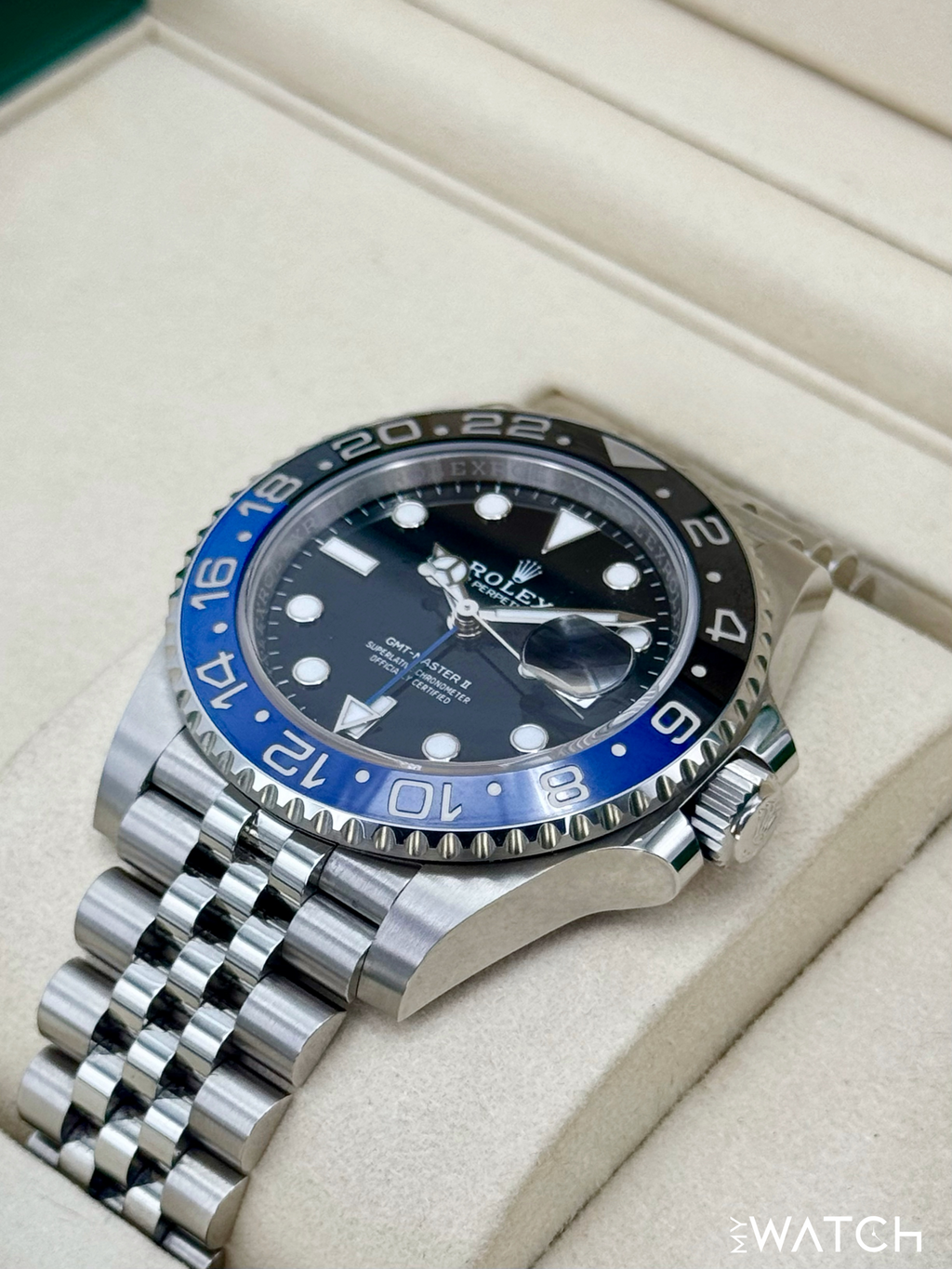 2025 Rolex GMT-Master II "Batgirl" 40mm 126710BLNR Jubilee