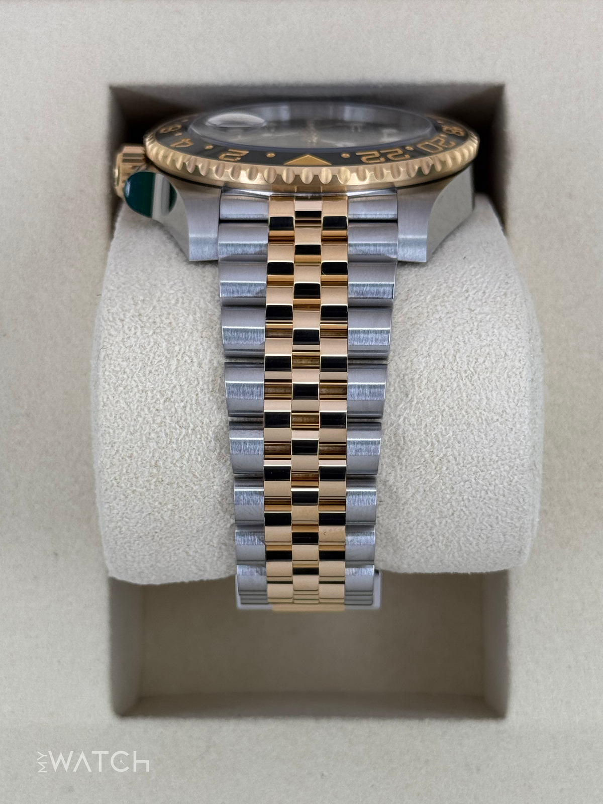 2025 Rolex GMT-Master II 40mm 126713GRNR Two-Tone Jubilee