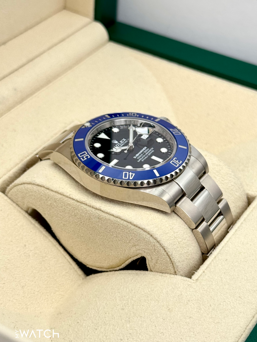 NEW 2022 Rolex Submariner “Cookie Monster ” 41mm 126619LB White Gold Black Dial