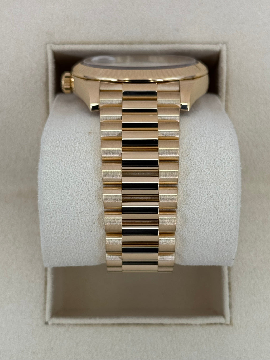 2022 Rolex Day-Date 40mm 228238 Presidential White Dial