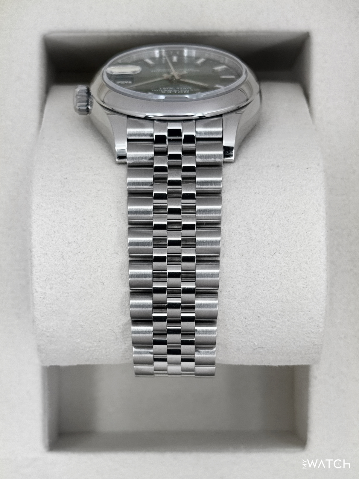 NEW 2026 Rolex Datejust 31mm 278240 Stainless Steel Jubilee Mint Green Dial