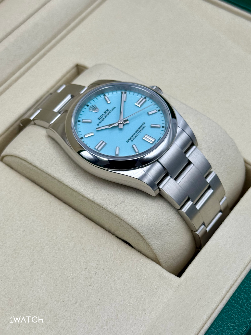 NEW 2026 Rolex Oyster Perpetual 36mm 126000 Tiffany Blue Dial