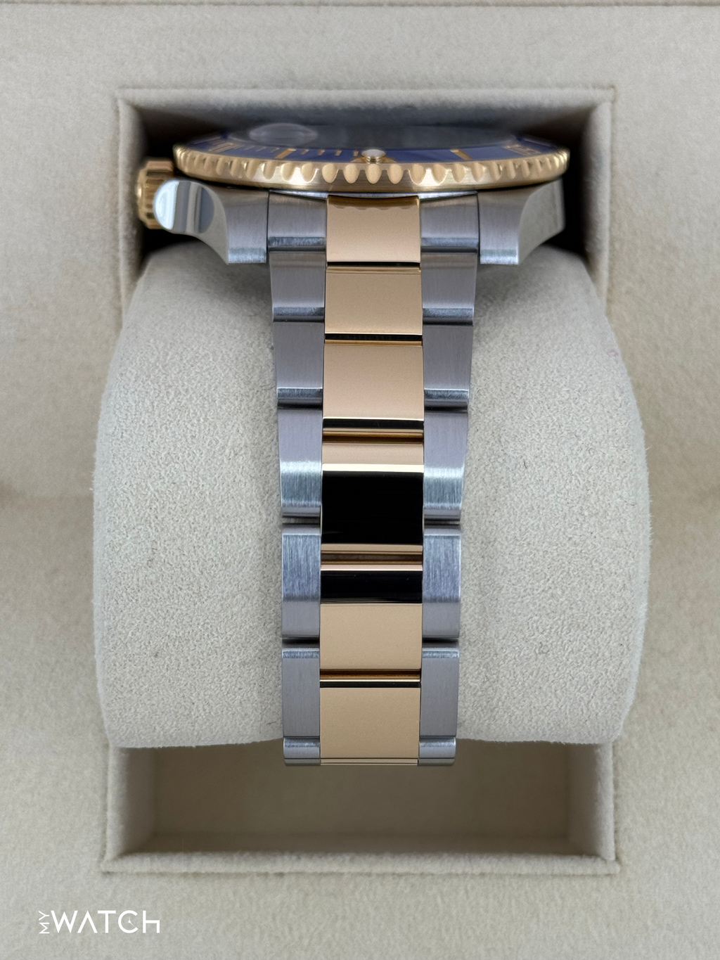 2017 Rolex Submariner "Bluesy" 40mm 116613LB Two-Tone Blue Dial