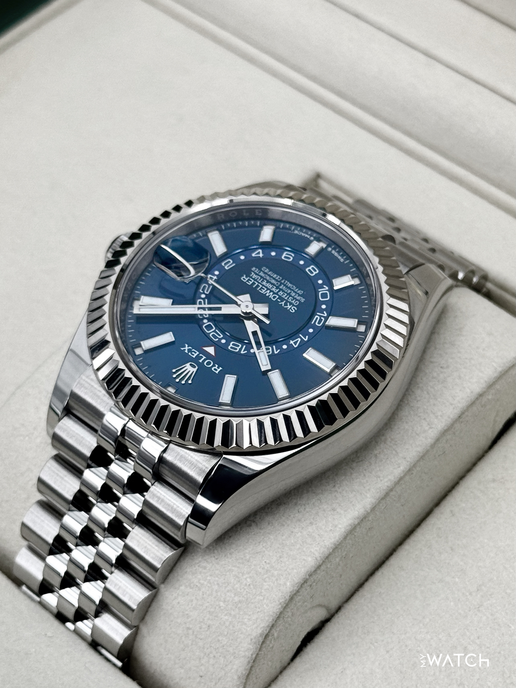 2025 Rolex Sky-Dweller 42mm 336934 Jubilee Blue Dial
