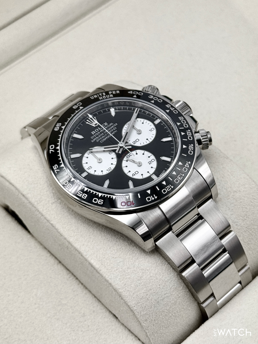 NEW Rolex Daytona "Le Mans" 40mm 126529LN White Gold Black Dial