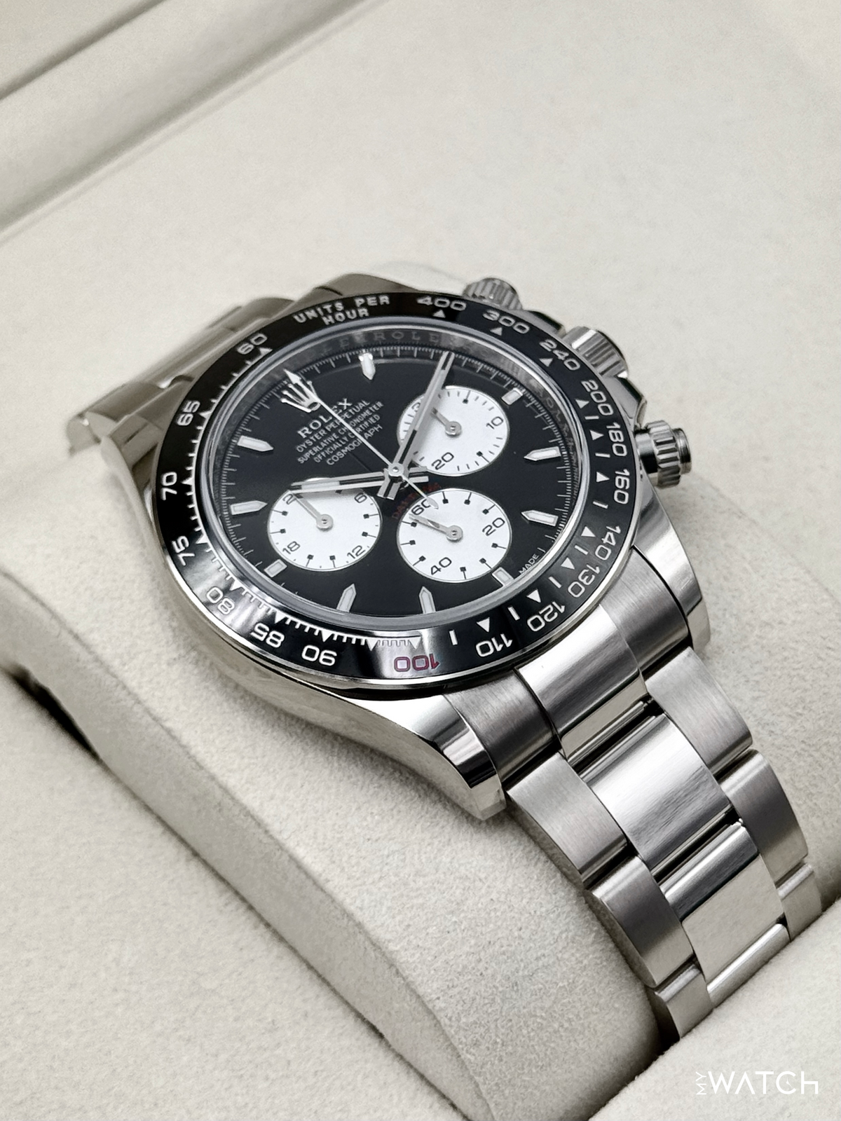 NEW Rolex Daytona "Le Mans" 40mm 126529LN White Gold Black Dial