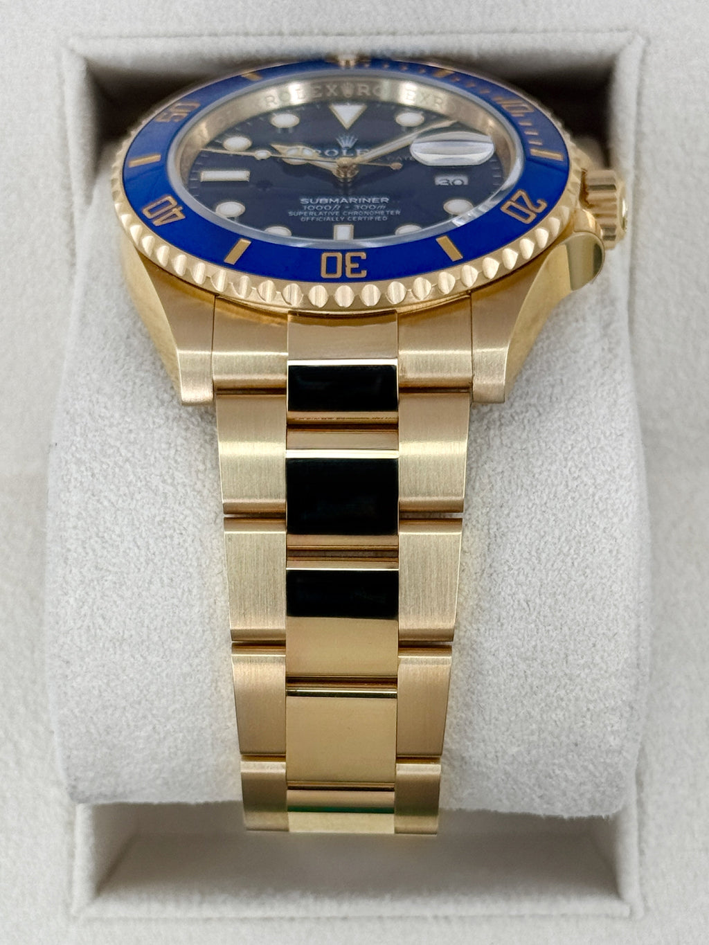 2025 Rolex Submariner "Bluesy" 41mm 126618LB Yellow Gold Blue Dial