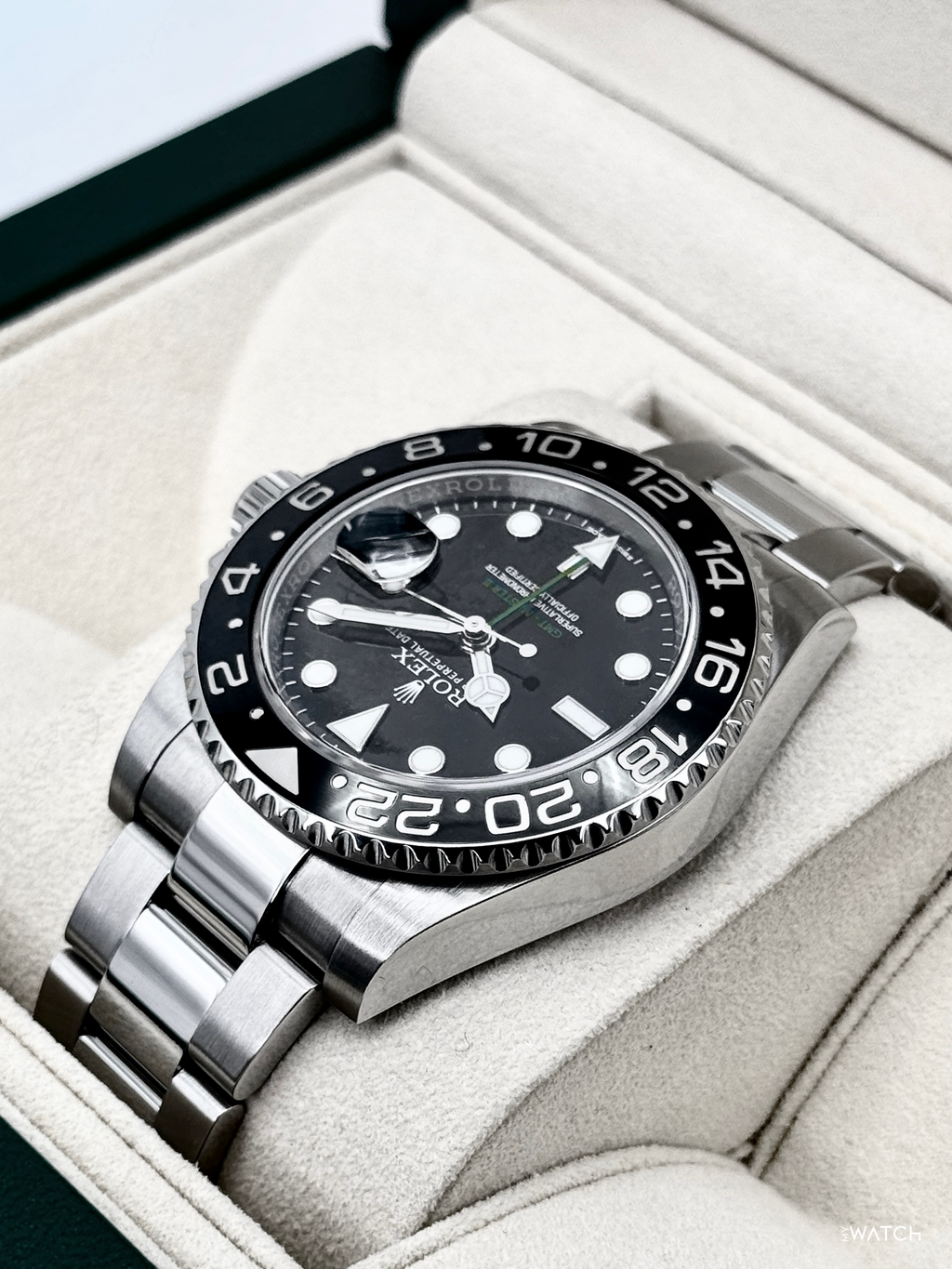 2016 Rolex GMT-Master II 40mm 116710LN Stainless Steel Black Dial