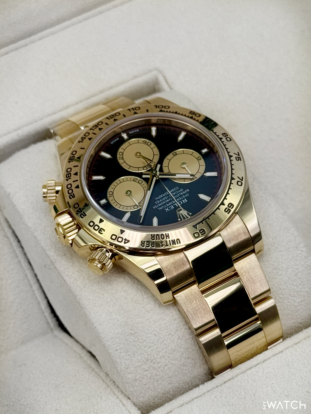 2025 Rolex Daytona "Paul Newman" 40mm 126508 18K Yellow Gold Black Dial