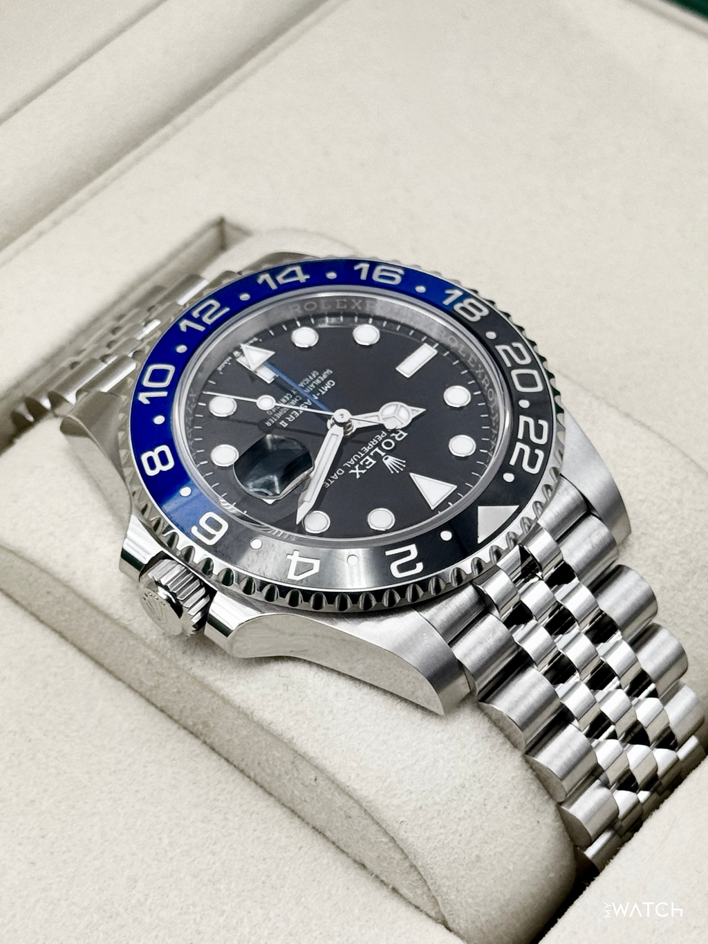 2025 Rolex GMT-Master II "Batgirl" 40mm 126710BLNR Jubilee