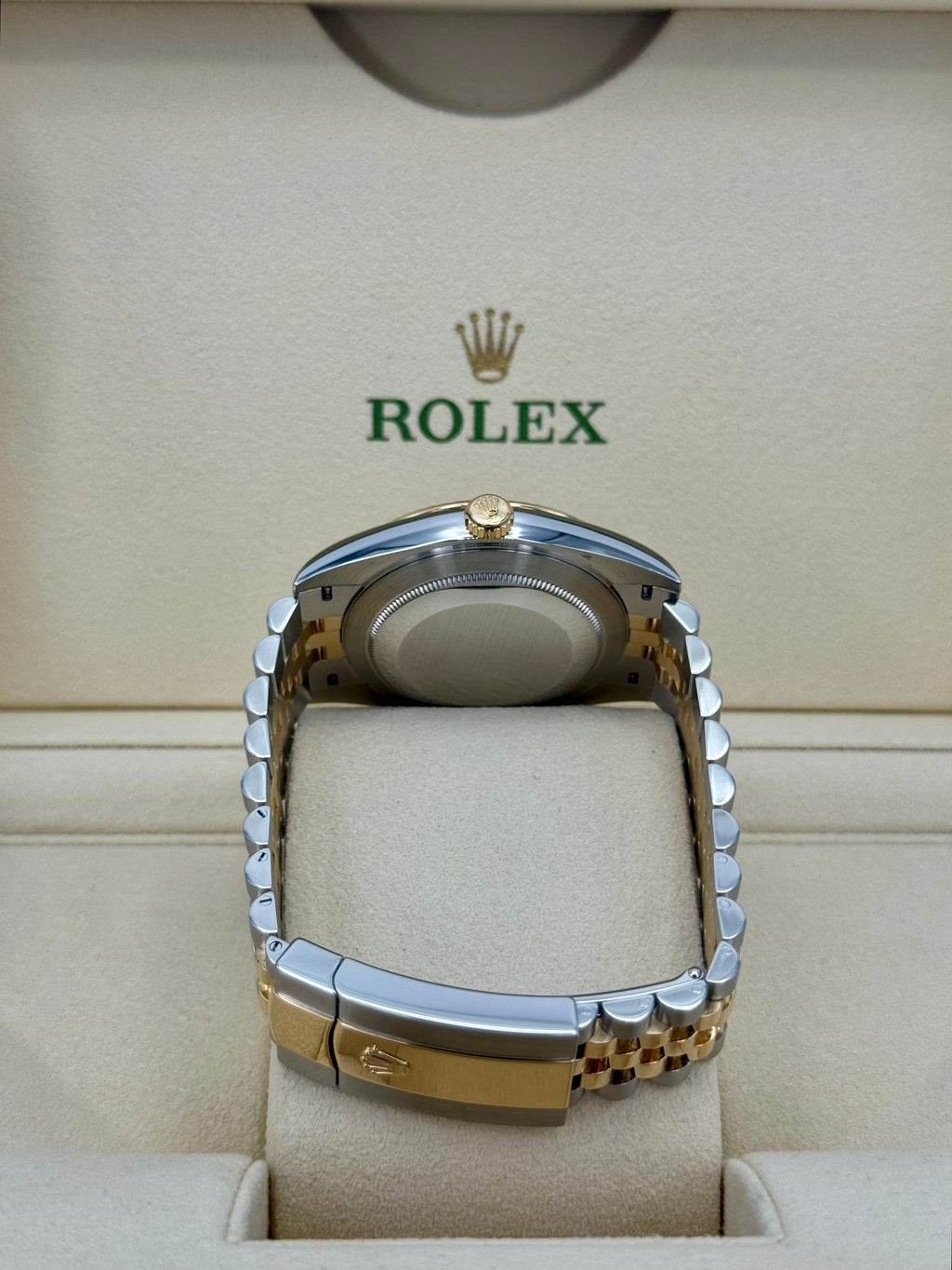 2020 Rolex Datejust 41mm 126333 Two-Tone Jubilee White Dial