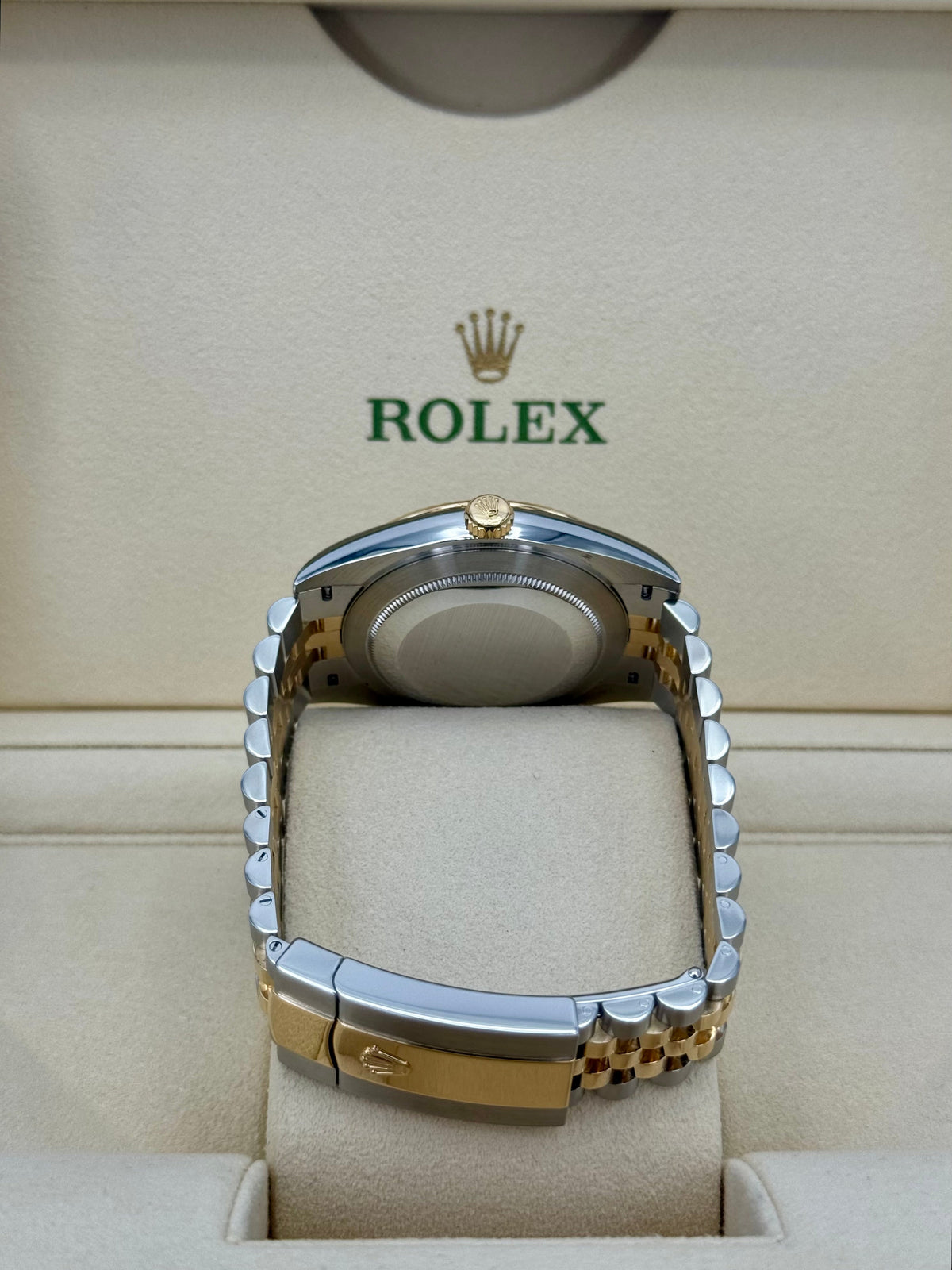 2020 Rolex Datejust 41mm 126333 Two-Tone Jubilee White Dial