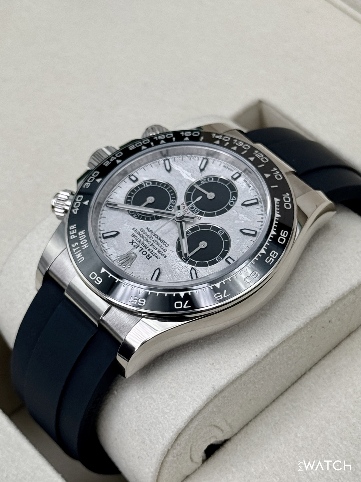 NEW 2026 Rolex Daytona 40mm 126519LN White Gold Oysterflex Meteorite Dial