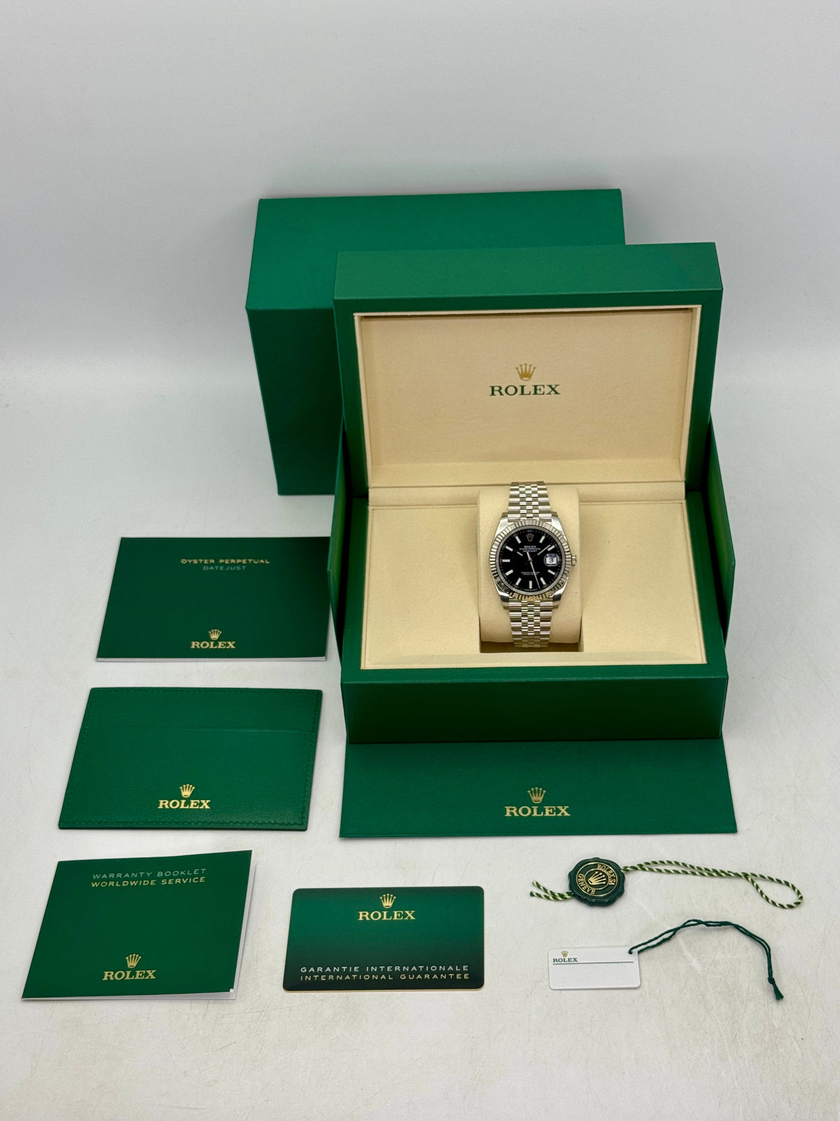 NEW 2026 Rolex Datejust 41mm 126334 Stainless Steel Jubilee Black Dial