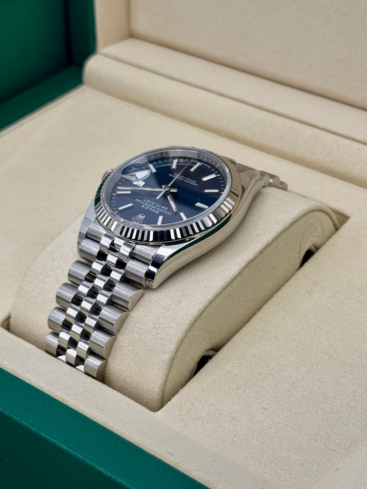 NEW 2025 Rolex Datejust 36mm 126234 Stainless Steel Jubilee Blue Dial