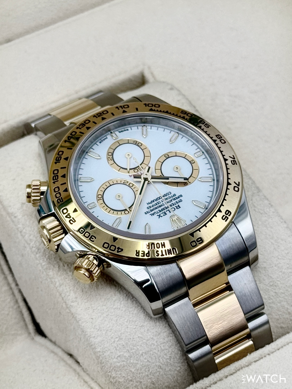 2024 Rolex Daytona 40mm 126503 Two-Tone White Dial