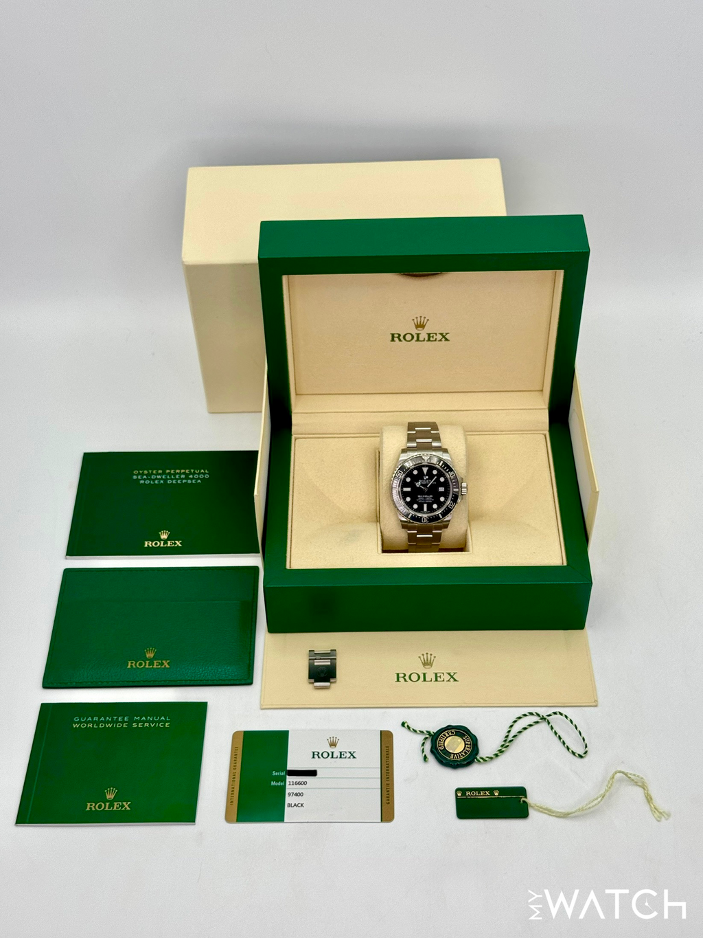 2017 Rolex Sea-Dweller 4000 "SD4K" 40mm 116600 Black Dial