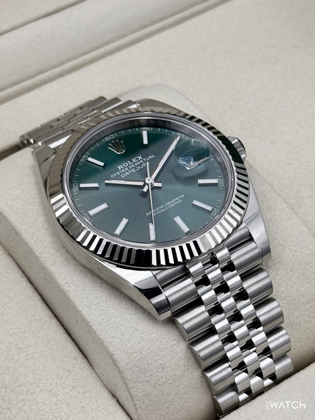 NEW 2026 Rolex Datejust 41mm 126334 Jubilee Green Dial