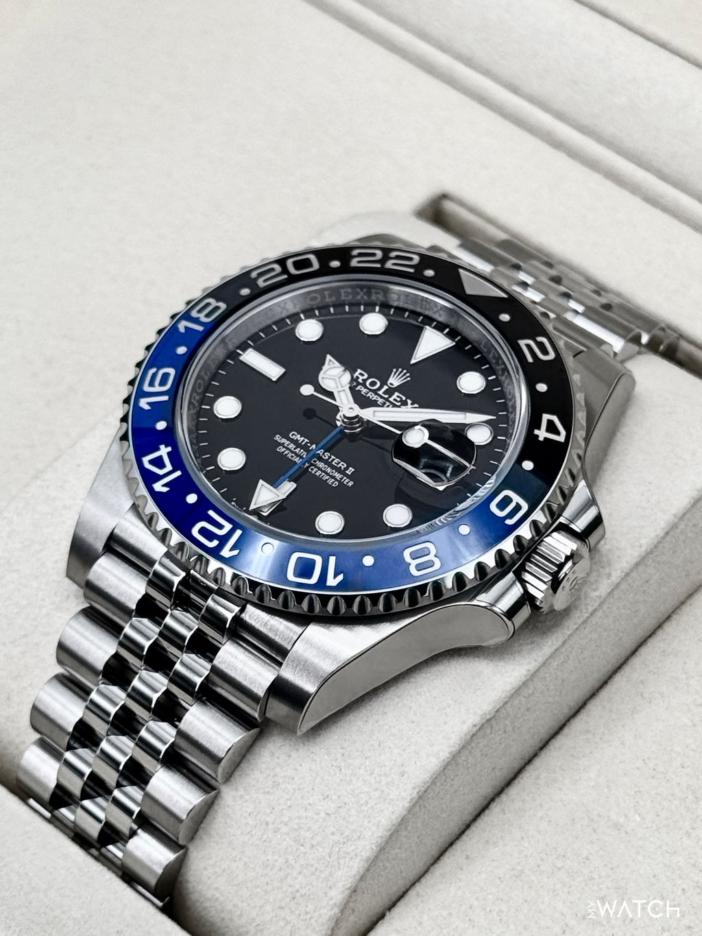 NEW 2026 Rolex GMT-Master II "Batgirl" 40mm 126710BLNR Jubilee