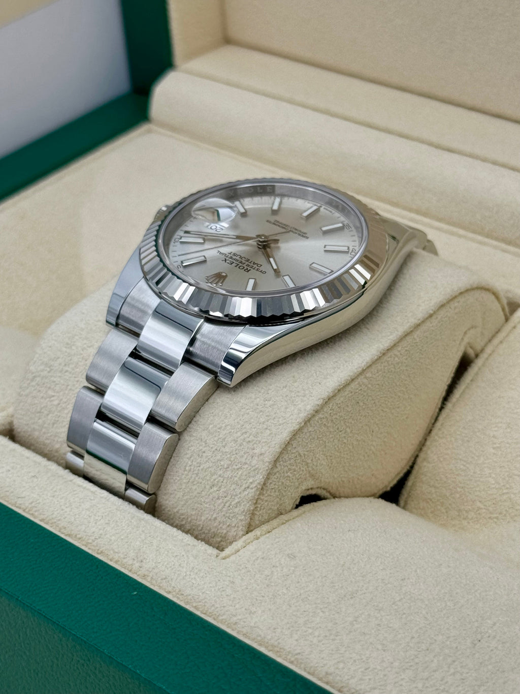 NEW 2025 Rolex Datejust 41mm 126334 Stainless Steel Oyster Silver Dial