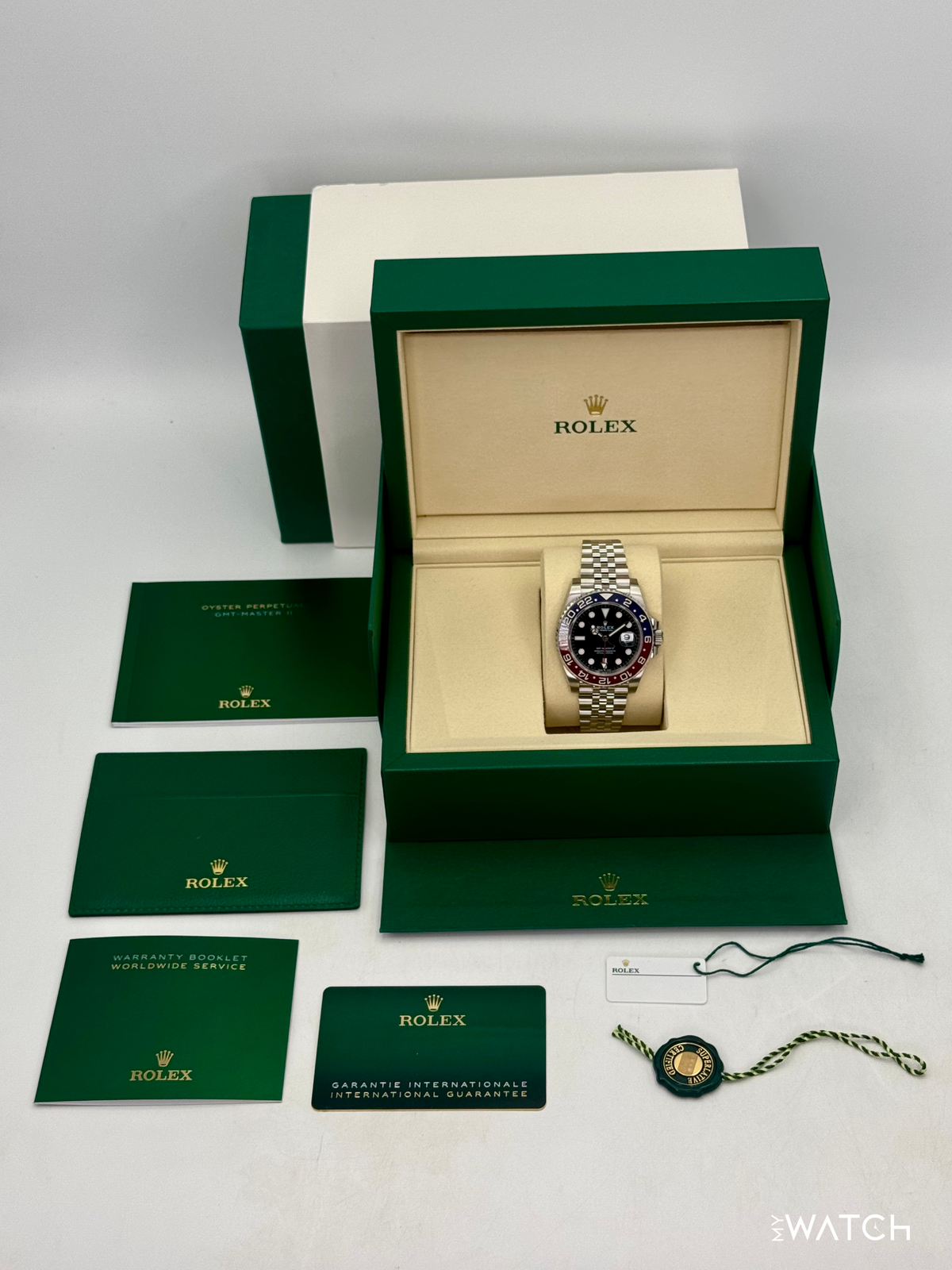 NEW 2025 Rolex GMT-Master II "Pepsi" 40mm 126710BLRO Jubilee (STICKERED)