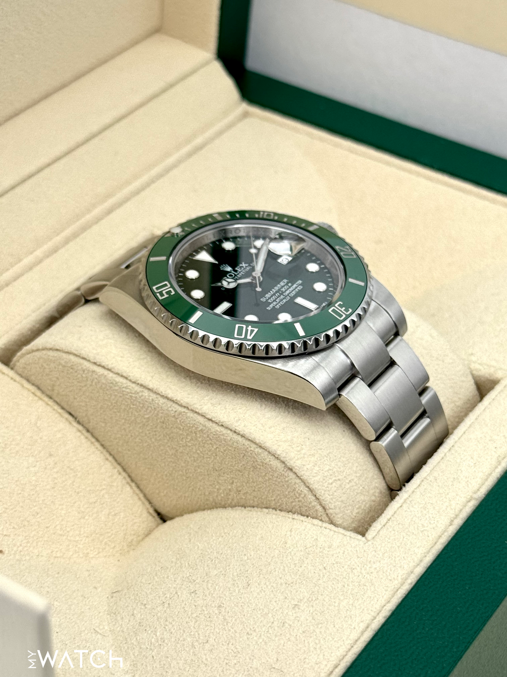 2015 Rolex Submariner “Hulk” 40mm 116610LV Green Dial