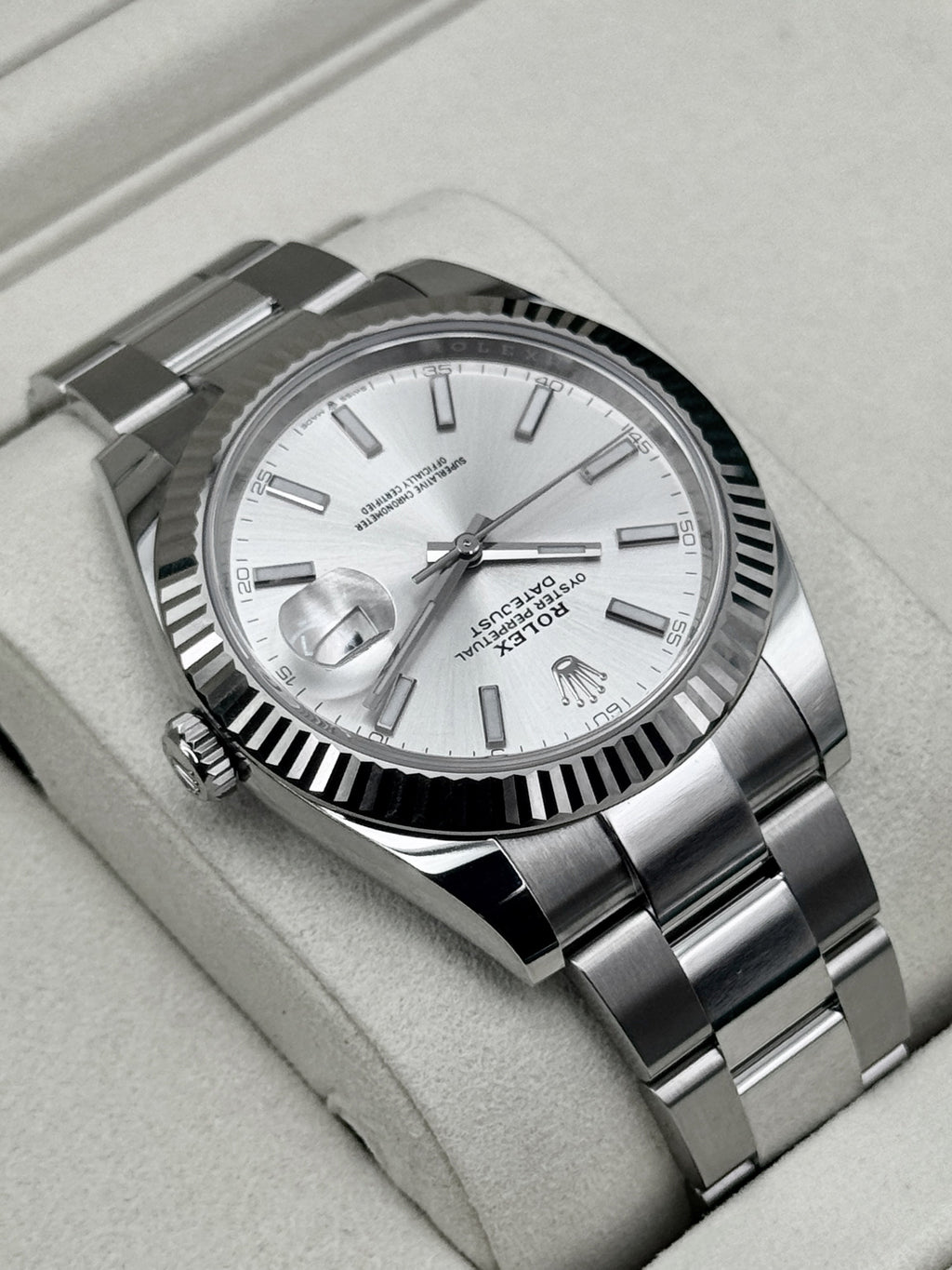 NEW 2026 Rolex Datejust 41mm 126334 Stainless Steel Oyster Silver Dial