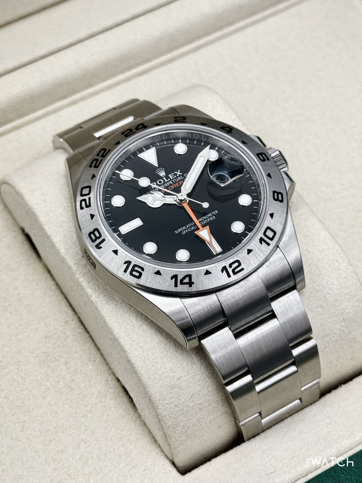 NEW 2026 Rolex Explorer II 42mm 226570 Stainless Steel Black Dial (STICKERED)