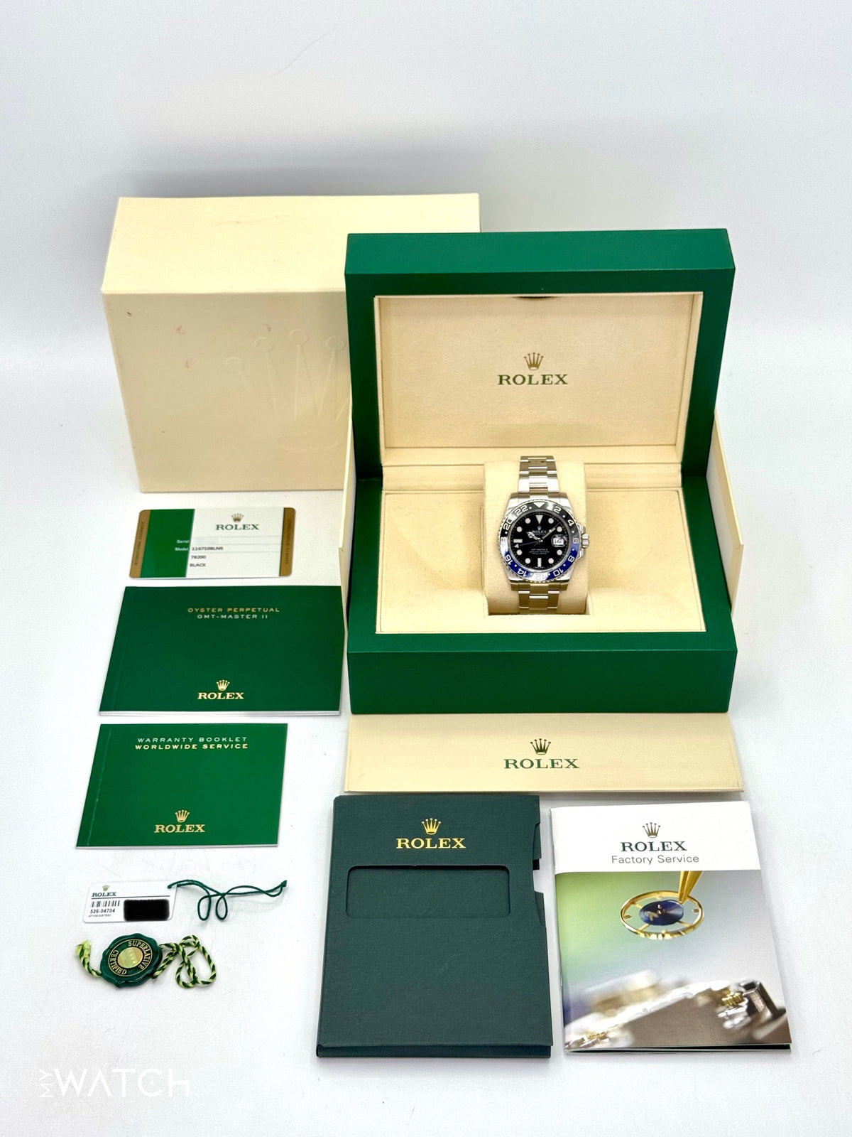 2016 Rolex GMT-Master II "Batman" 40mm 116710BLNR Oyster