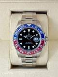 2016 Rolex GMT-Master II "Pepsi" 40mm 116719BLRO White Gold Black Dial