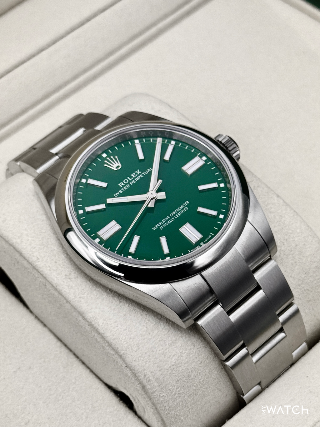 NEW 2026 Rolex Oyster Perpetual 41mm 134300 Green Dial