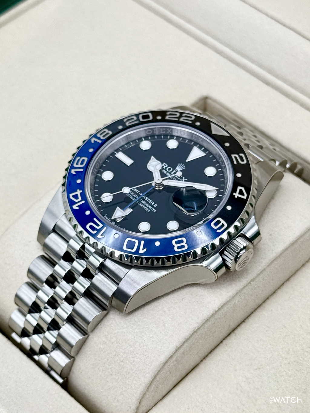 NEW 2026 Rolex GMT-Master II "Batgirl" 40mm 126710BLNR Jubilee (STICKERED)
