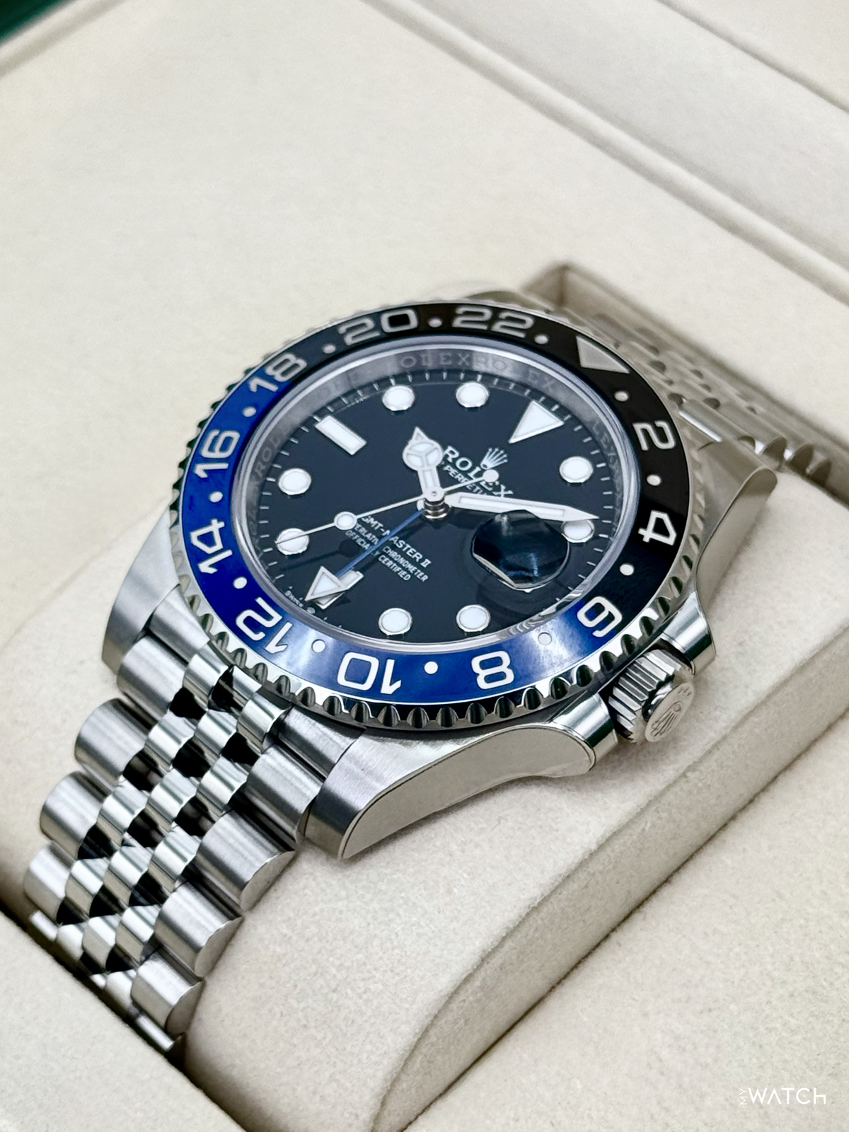 NEW 2026 Rolex GMT-Master II "Batgirl" 40mm 126710BLNR Jubilee (STICKERED)