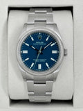 NEW 2026 Rolex Oyster Perpetual 36mm 126000 Med Blue Dial (STICKERED)