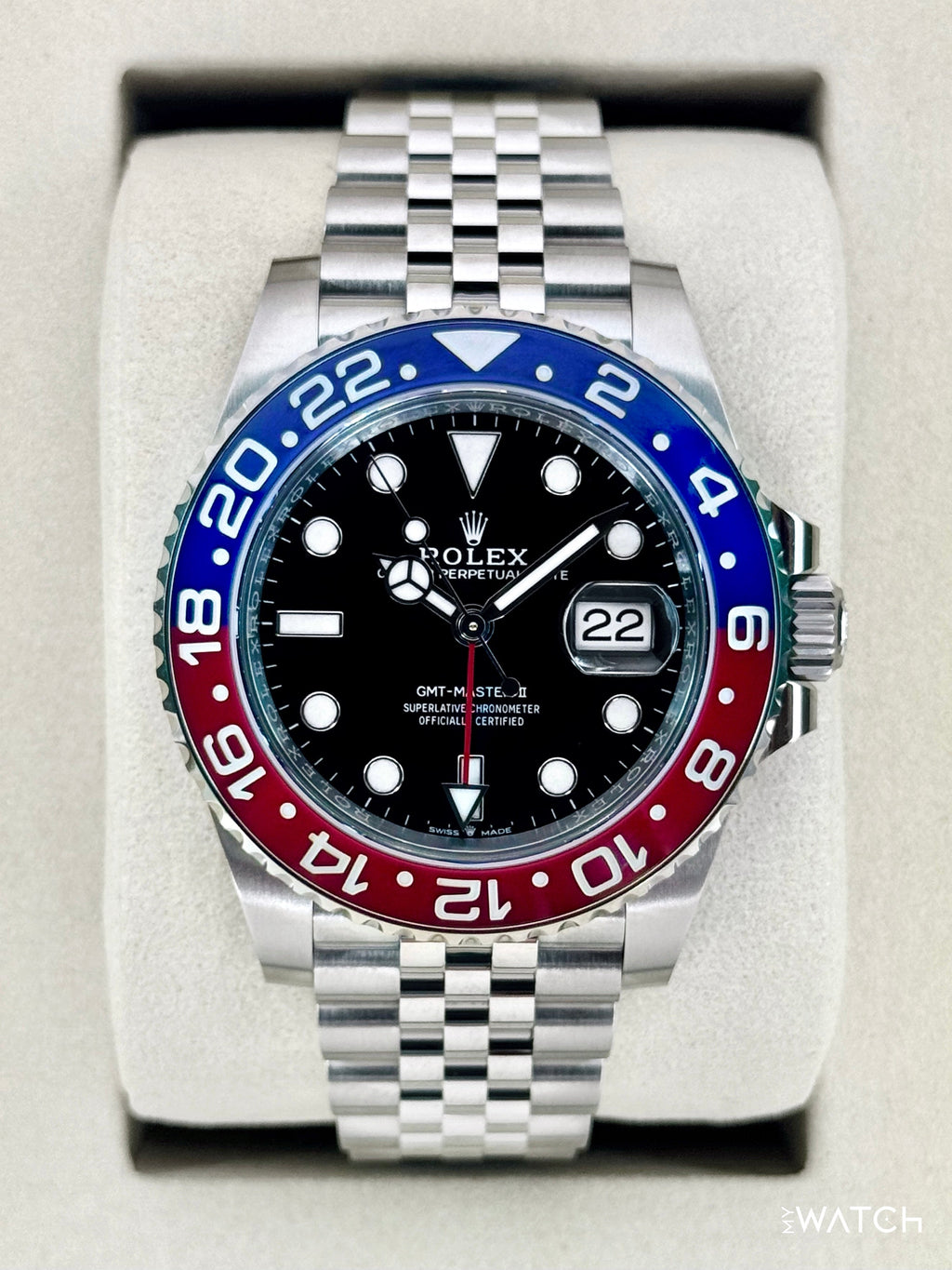 NEW 2026 Rolex GMT-Master II "Pepsi" 40mm 126710BLRO Jubilee