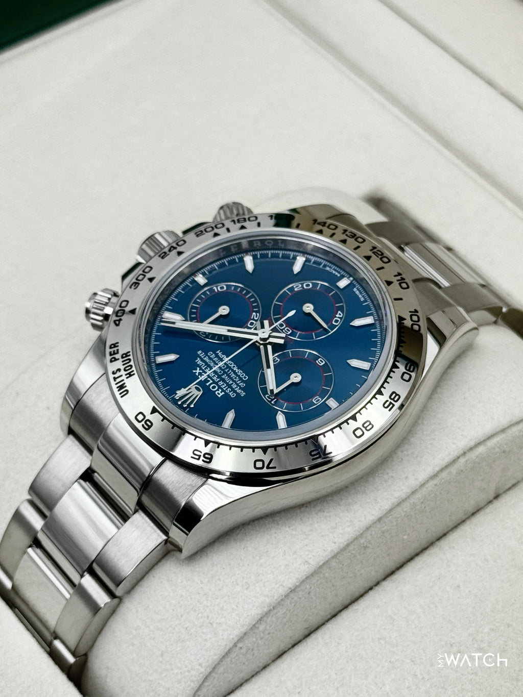 NEW 2026 Rolex Daytona 40mm 126509 White Gold Blue Dial