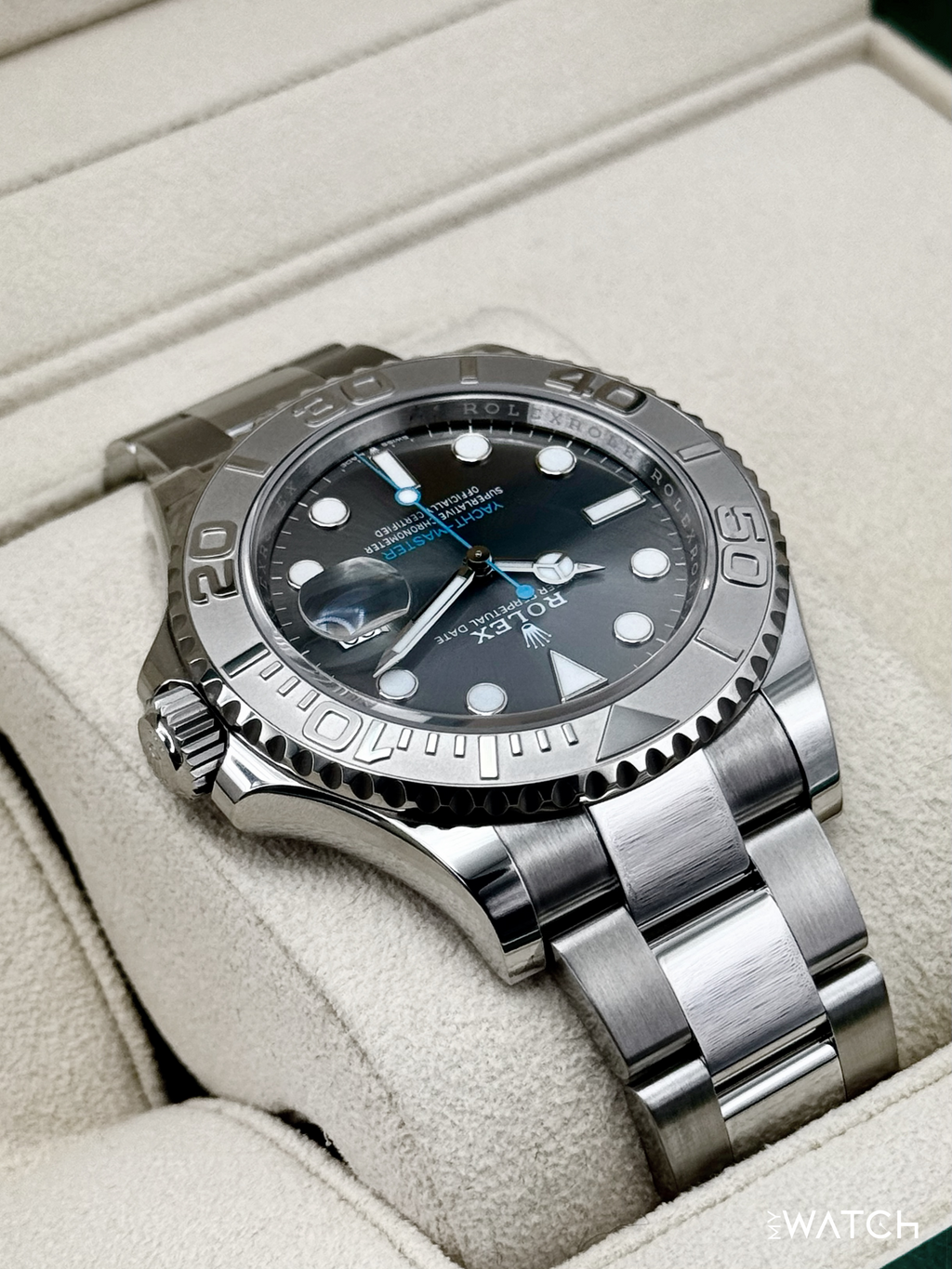 2024 Rolex Yacht-Master 40mm 126622 Stainless Steel Rhodium Dial