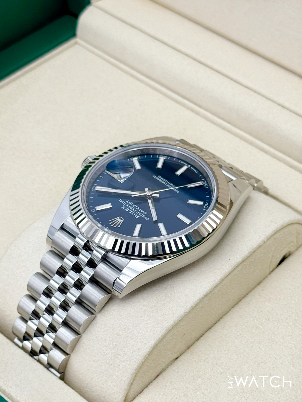 NEW 2025 Rolex Datejust 41mm 126334 Stainless Steel Jubilee Blue Dial