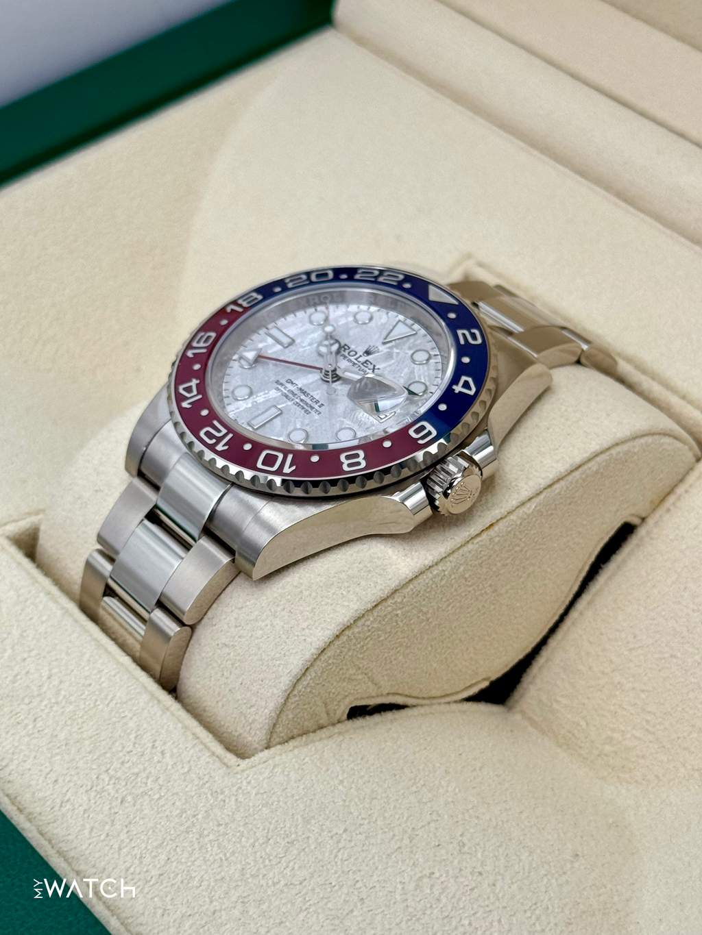 2022 Rolex GMT-Master II "Pepsi" 40mm 126719BLRO Meteorite Dial