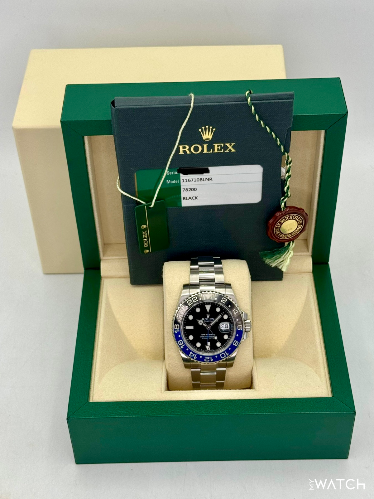 2014 Rolex GMT-Master II "Batman" 40mm 116710BLNR Oyster