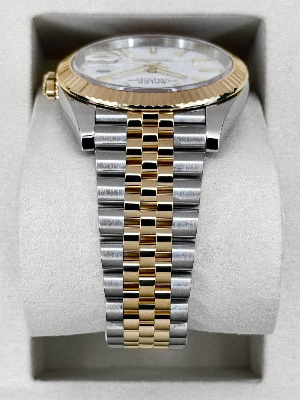 2025 Rolex Datejust 41mm 126333 Two-Tone Jubilee White Dial