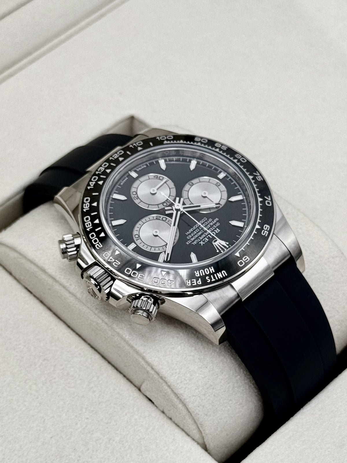 NEW 2026 Rolex Daytona "Baby Le Mans" 40mm 126519LN White Gold Black Dial
