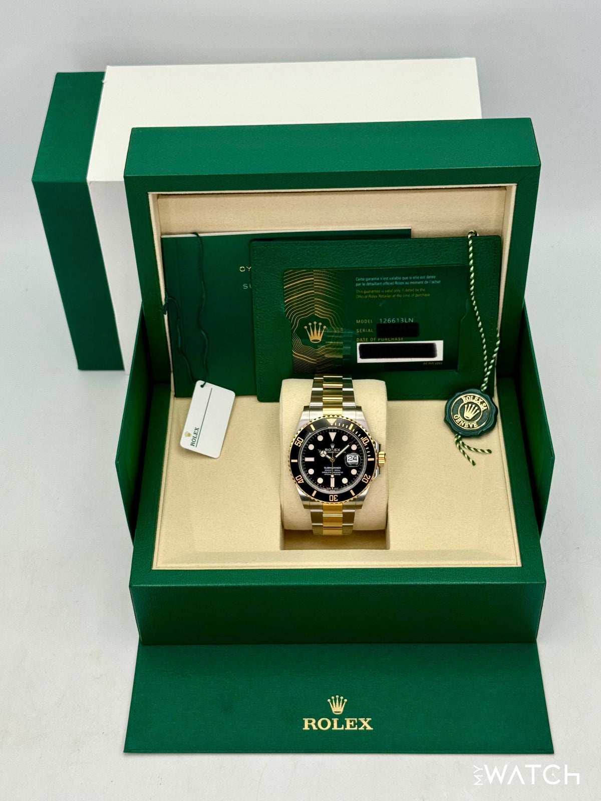 NEW 2025 Rolex Submariner 41mm 126613LN Two-Tone Black Dial