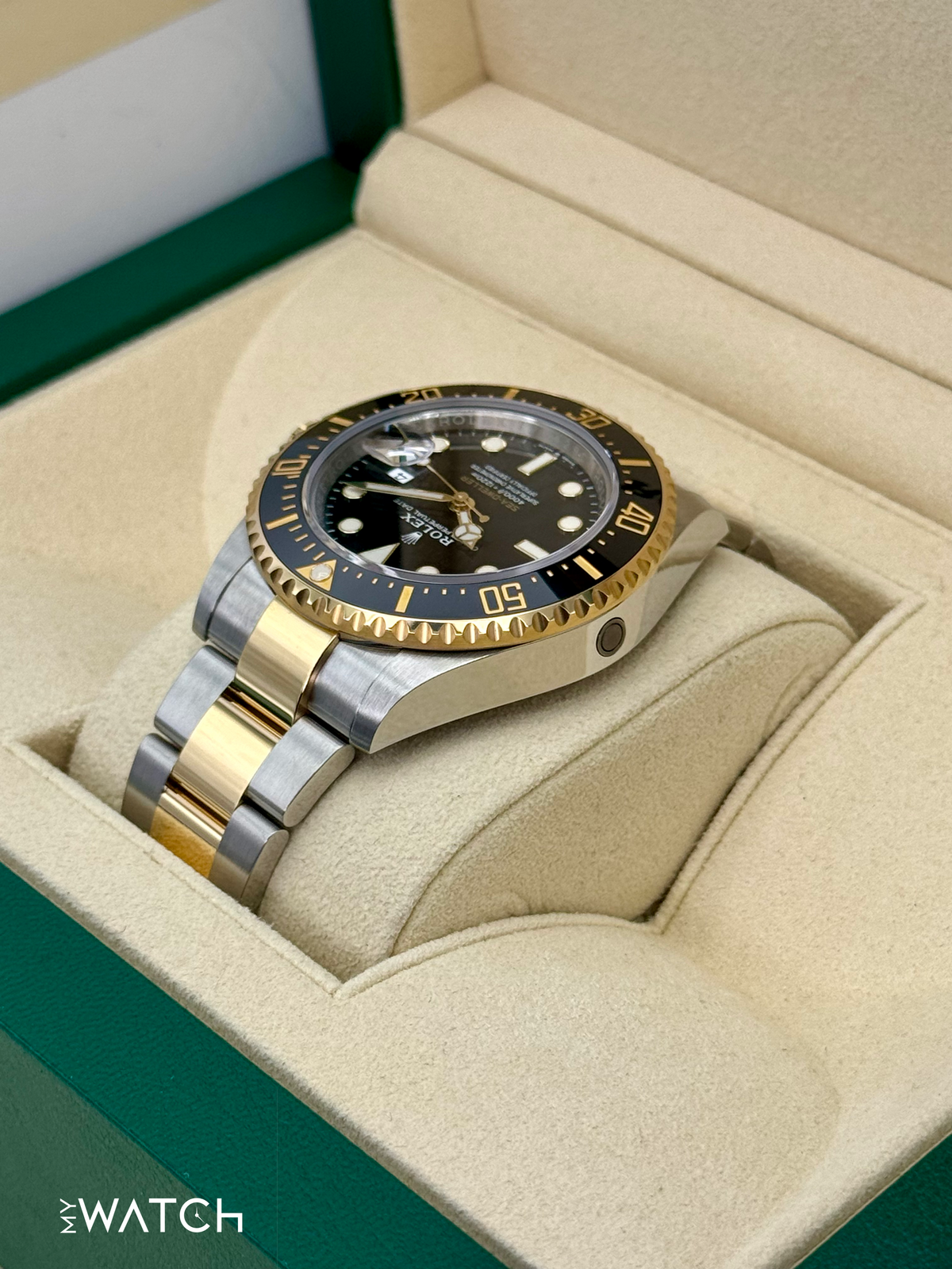 2019 Rolex Sea-Dweller 43mm 126603 Two-Tone Black Dial