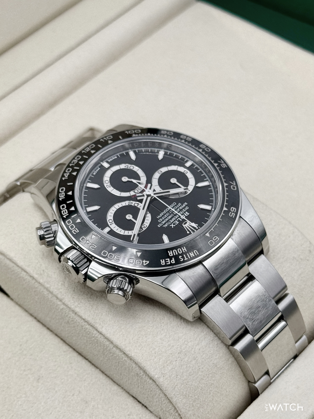 2025 Rolex Daytona 40mm 126500LN Stainless Steel Black Dial
