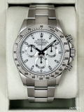 2013 Rolex Daytona 40mm 116520 Stainless Steel White Dial (Collectors Set)