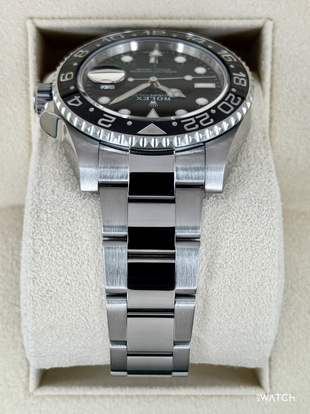 2018 Rolex GMT-Master II 40mm 116710LN Stainless Steel Black Dial